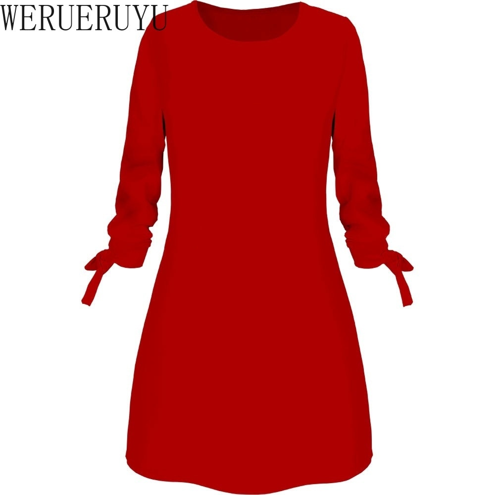Long Sleeve Casual Mini Dress - essentialslifeshop