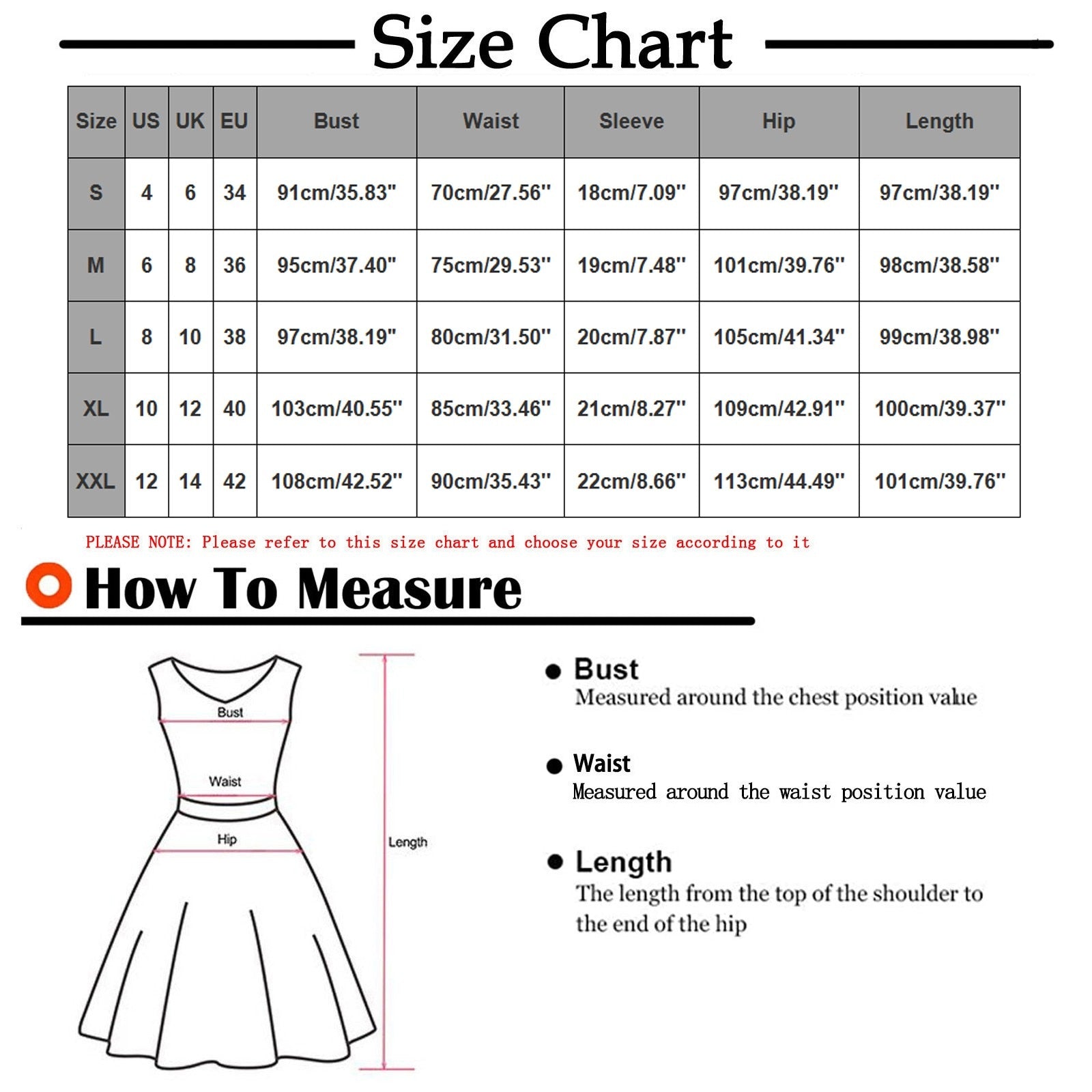 3/4 Sleeve Mid Length Knee Length Dress - essentialslifeshop