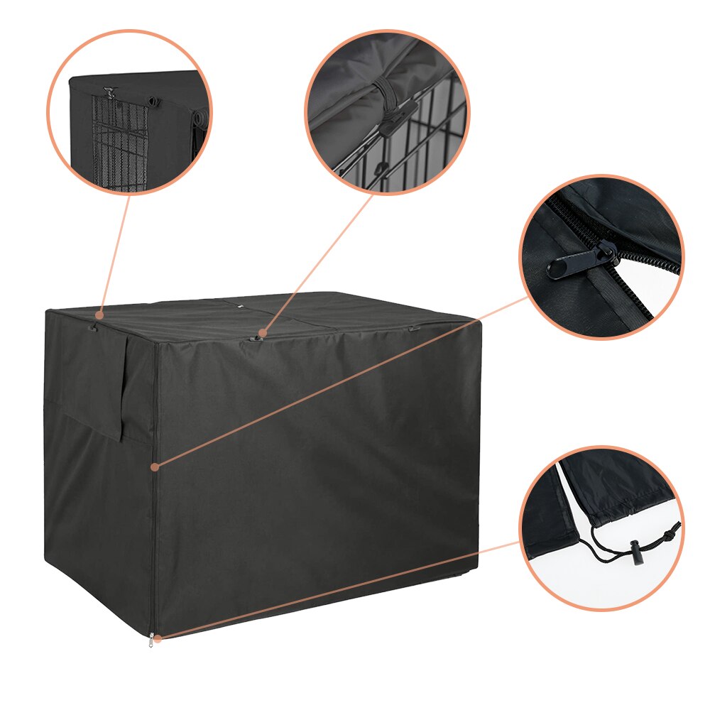 Pet Cage Cover Dustproof Waterproof Kennel Sets - essentialslifeshop