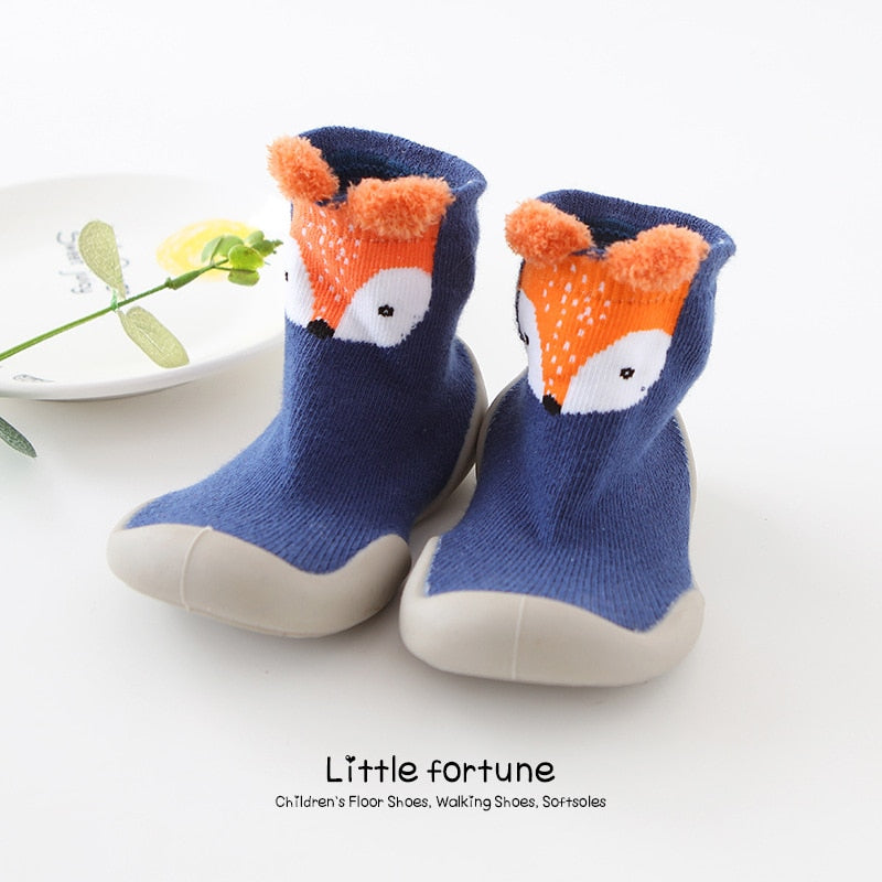 Newborn Baby  Sock Shoes Non-slip Soft Rubber Sole - essentialslifeshop