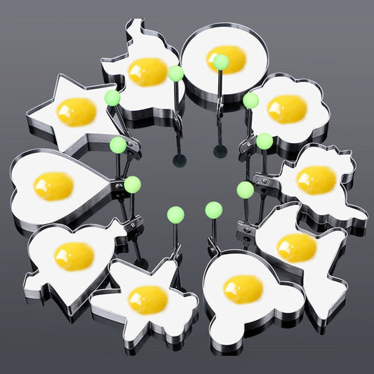 10Pcs/set  Egg Pancake Rings - essentialslifeshop