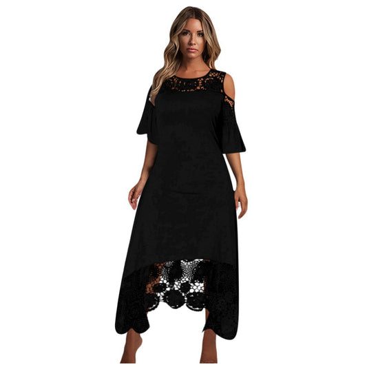 Women Summer Dress Asymetrical - essentialslifeshop