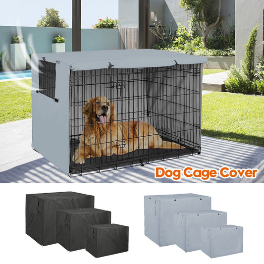 Pet Cage Cover Dustproof Waterproof Kennel Sets - essentialslifeshop