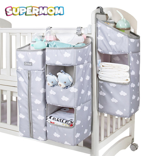 Baby Crib Organizer Baby Bed Hanging Storage Bag - essentialslifeshop
